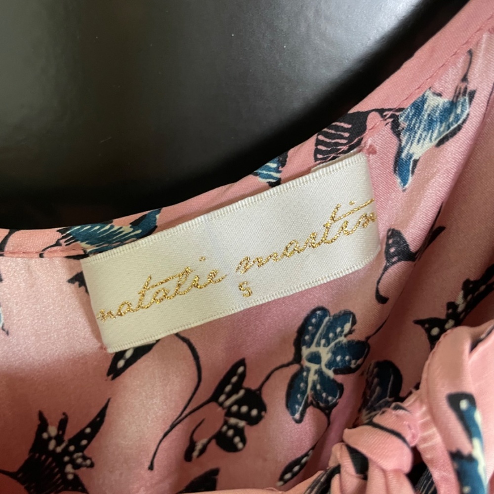 Natalie Martin January Dress Size S Silk - Picture 2 of 8